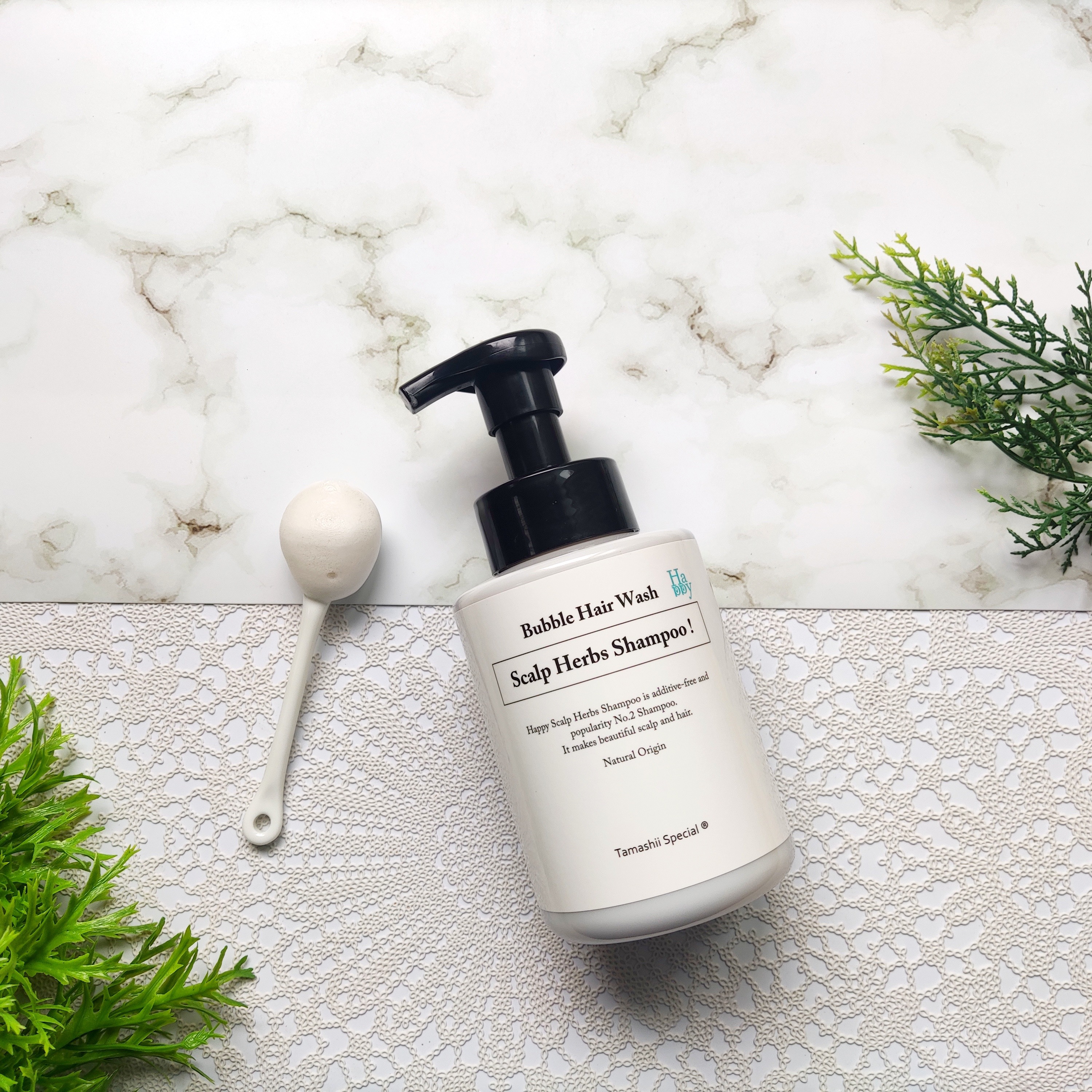 魂のハッピースカルプシャンプー/魂の商材屋/市販シャンプーを使ったクチコミ（1枚目）