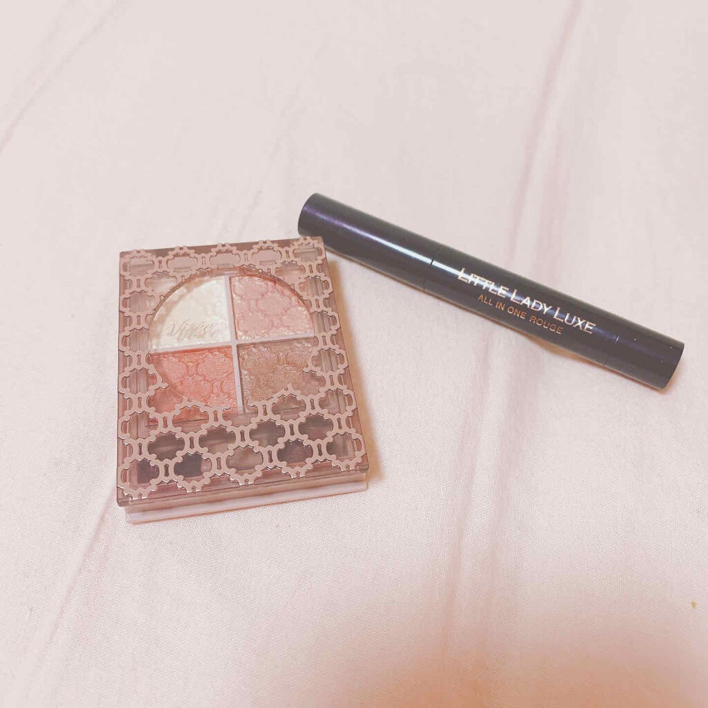 オールインワンルージュ/リトルレディ リュクス/リップグロスを使ったクチコミ（1枚目）