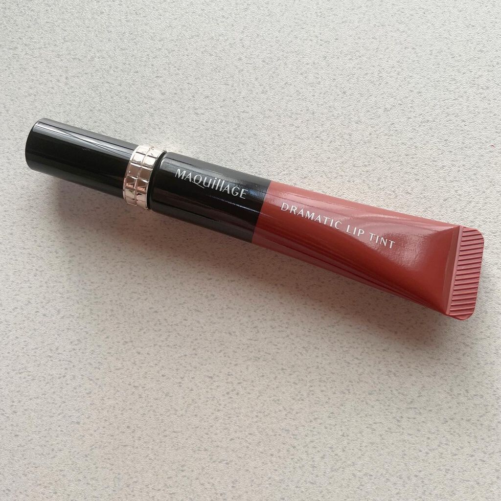 ドラマティックリップティント/マキアージュ/リップティントを使ったクチコミ（3枚目）