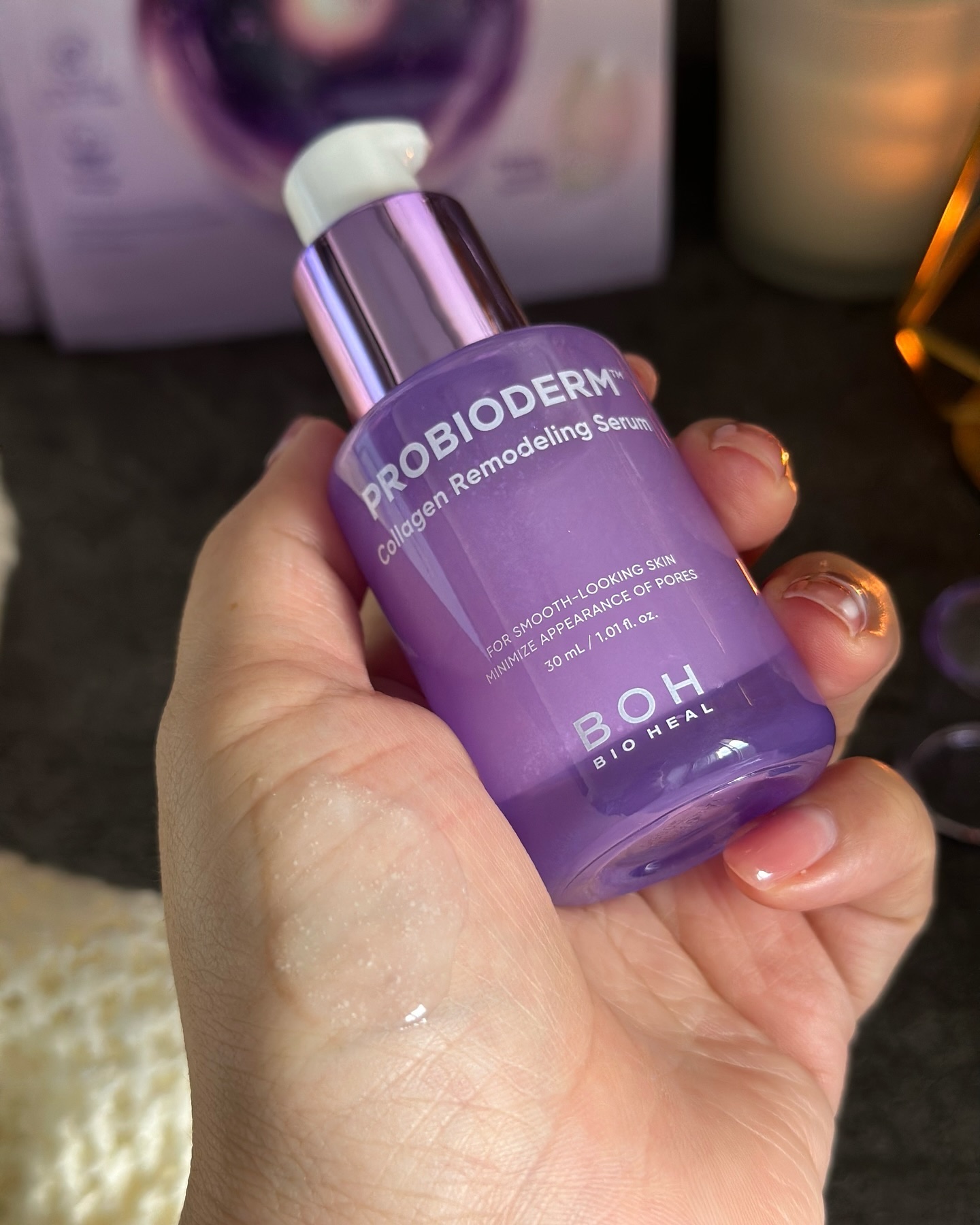 BIOHEAL BOH プロバイオダーム™ コラーゲンリモデリングセラムのクチコミ「気になる毛穴の開き…
足りなかったのはコラーゲンだって⁉︎✨
毛穴にコラーゲンは盲点だった😂
.....」（3枚目）