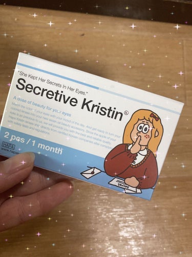 Secretive Kristen/Hapa kristin/カラーコンタクトレンズを使ったクチコミ（1枚目）