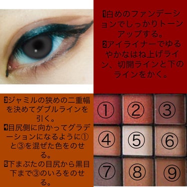 UR GLAM　BLOOMING EYE COLOR PALETTE/U R GLAM/アイシャドウパレットを使ったクチコミ（2枚目）