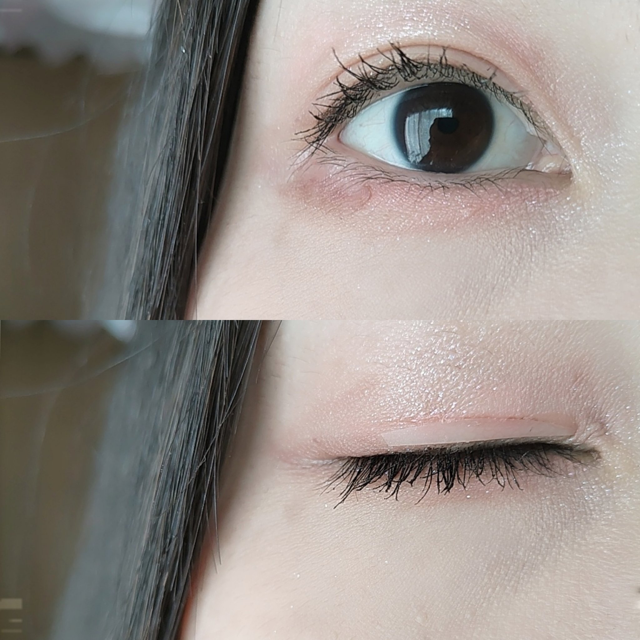 スキルレスライナー/LUMIURGLAS/リキッドアイライナーを使ったクチコミ（3枚目）