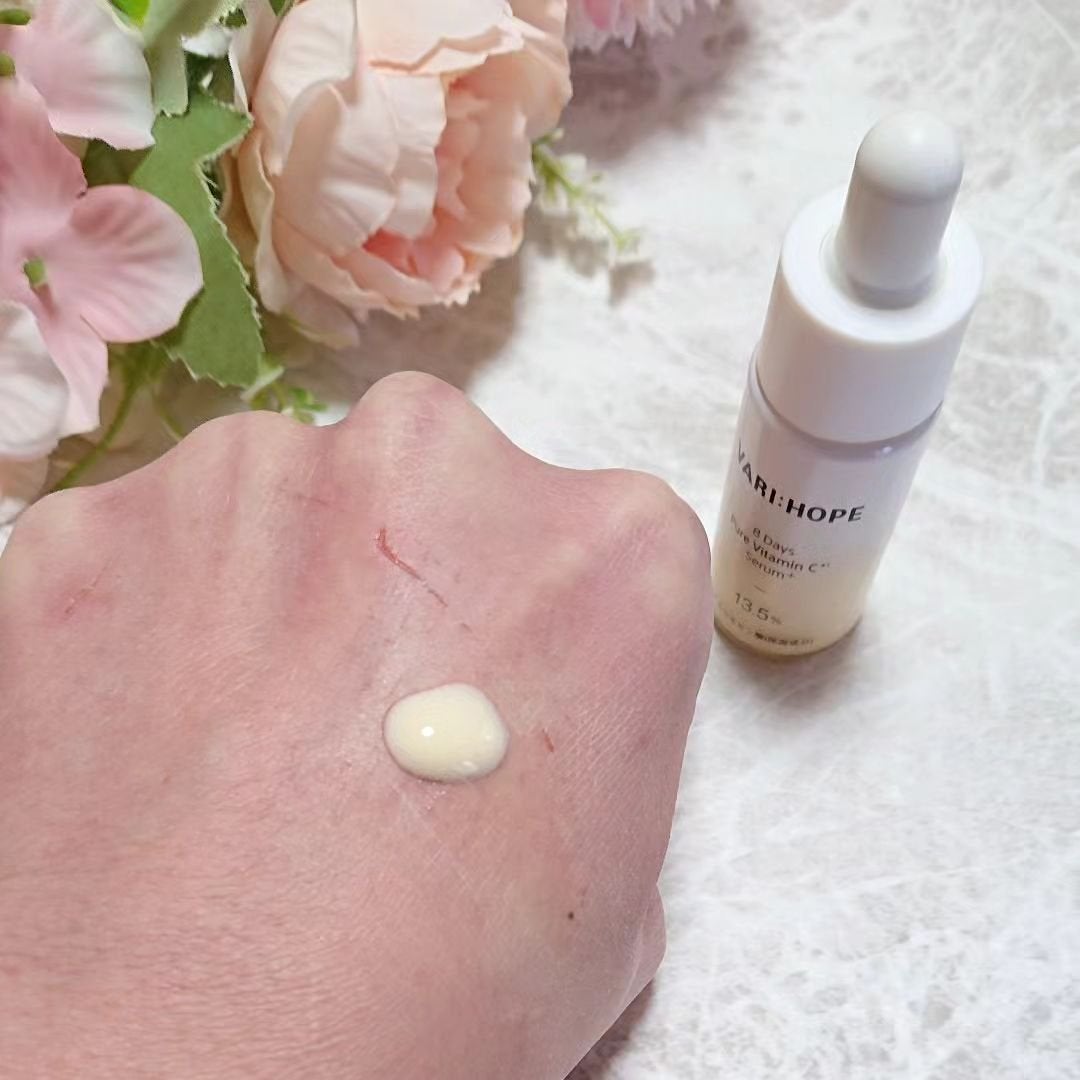 8デイズピュアビタミンCアンプル/VARI:HOPE/美容液を使ったクチコミ(7枚目)