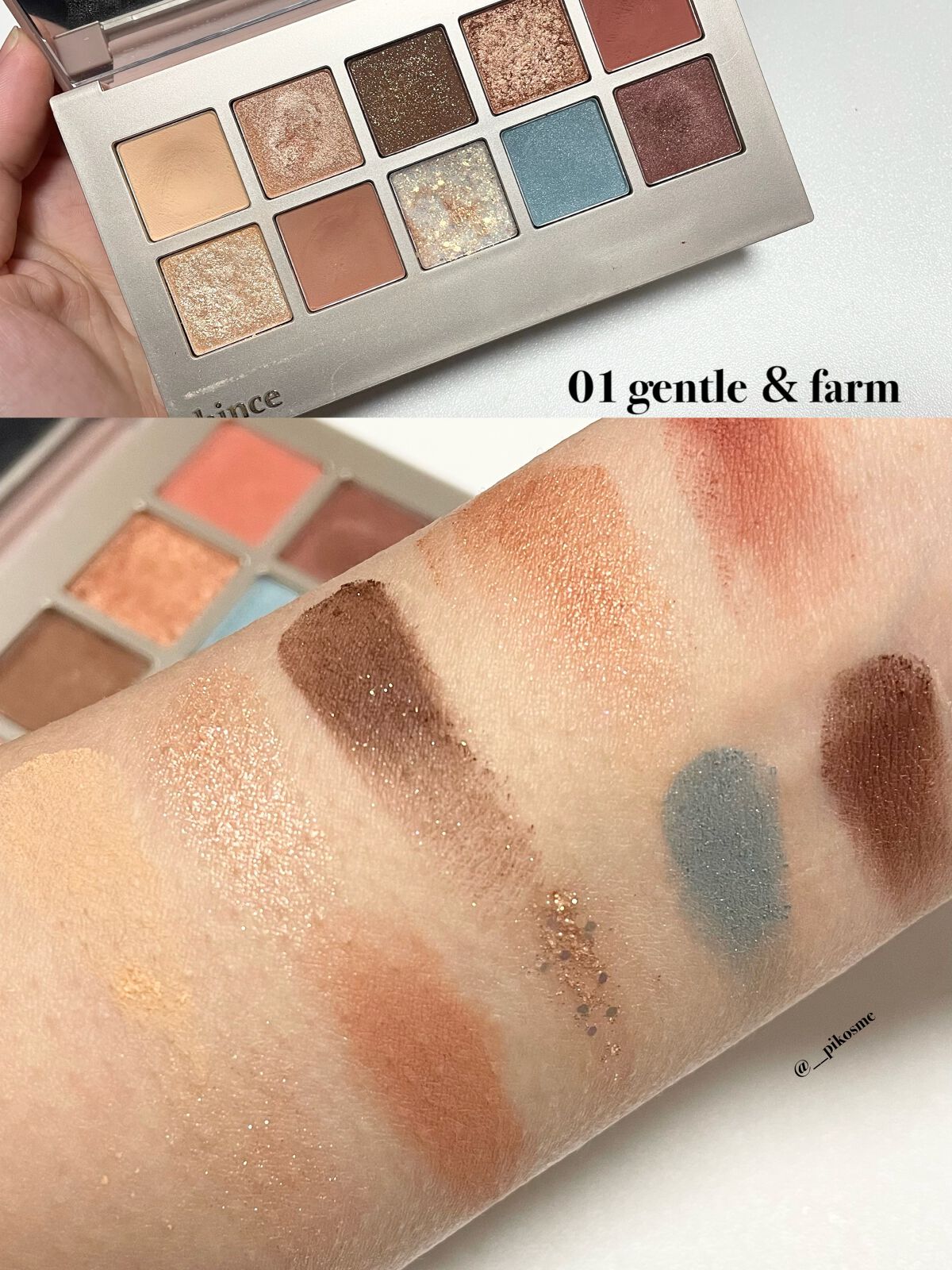 ニューデップスアイシャドウパレット/hince/アイシャドウパレットを使ったクチコミ(2枚目)