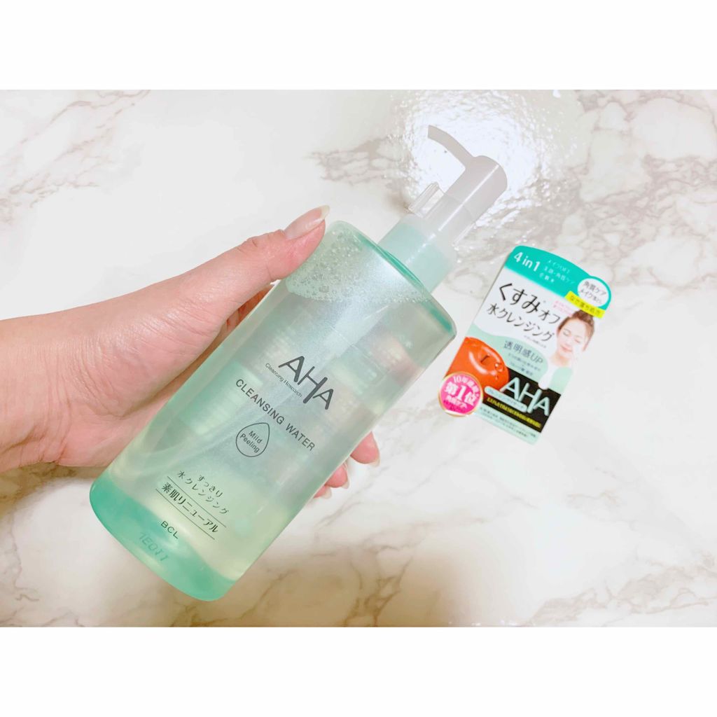 水クレンジング マイルドピーリング/クレンジングリサーチ/クレンジングウォーターを使ったクチコミ(1枚目)