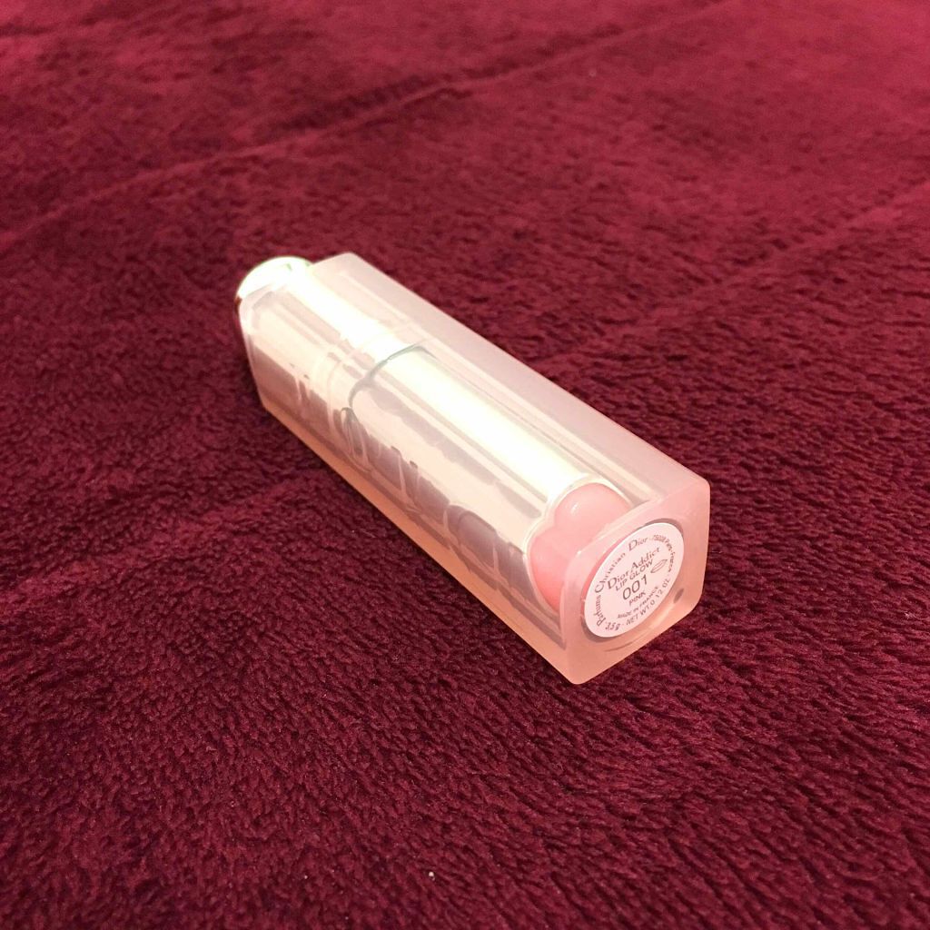 【旧】ディオール アディクト リップ グロウ 001 ピンク(限定パッケージ)/Dior/リップケアを使ったクチコミ（3枚目）