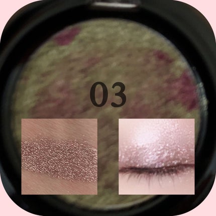URGLAM SPARKLE EYESHADOW/U R GLAM/単色アイシャドウを使ったクチコミ(3枚目)