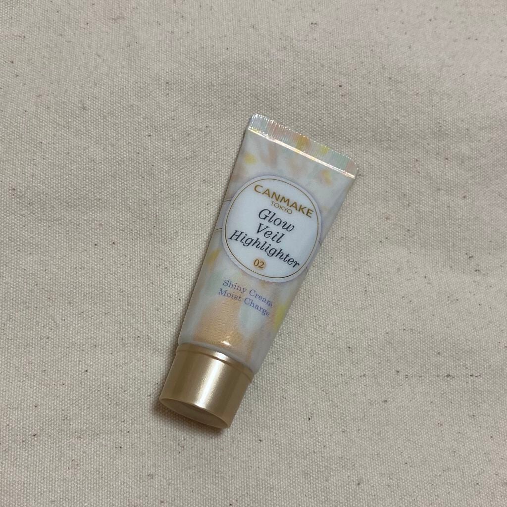グロウヴェールハイライター/キャンメイク/クリームハイライトを使ったクチコミ(1枚目)