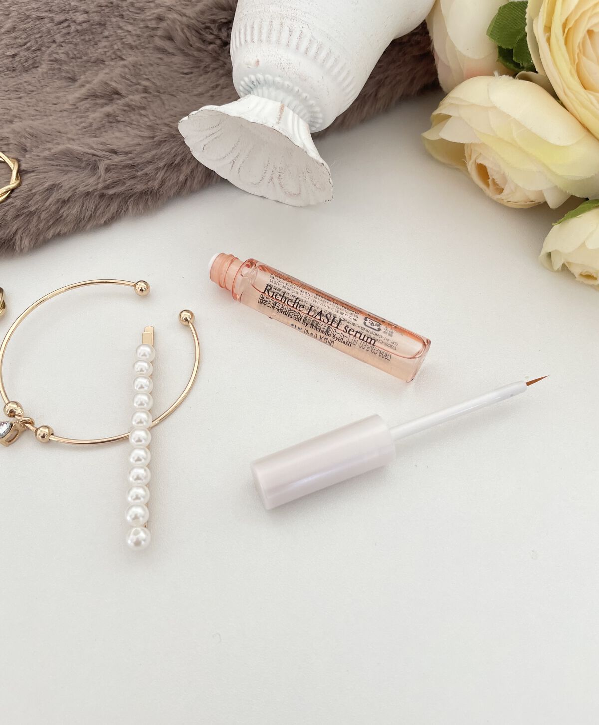 リシェルラッシュセラム/Richelle LASH serum/まつげ美容液を使ったクチコミ（3枚目）