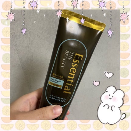 THE BEAUTY 髪のキメ美容プレミアムトリートメント<モイストリペアプレミアム>/エッセンシャル/洗い流すヘアトリートメントを使ったクチコミ(1枚目)