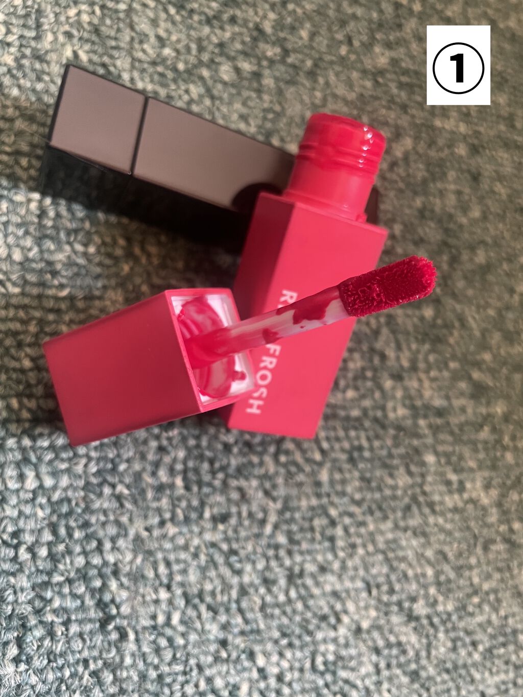 ゼロベルベットティント/rom&nd/リップティントを使ったクチコミ（3枚目）