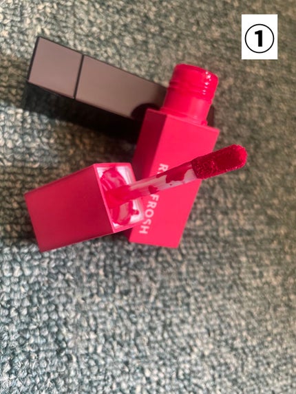 ゼロベルベットティント/rom&nd/リップティントを使ったクチコミ(3枚目)