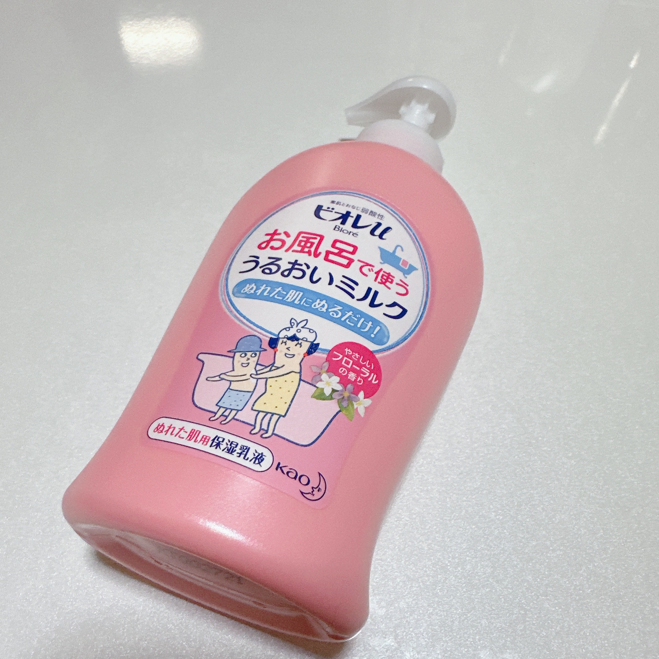 お風呂で使う うるおいミルク やさしいフローラルの香り/ビオレu/ボディミルクを使ったクチコミ（2枚目）