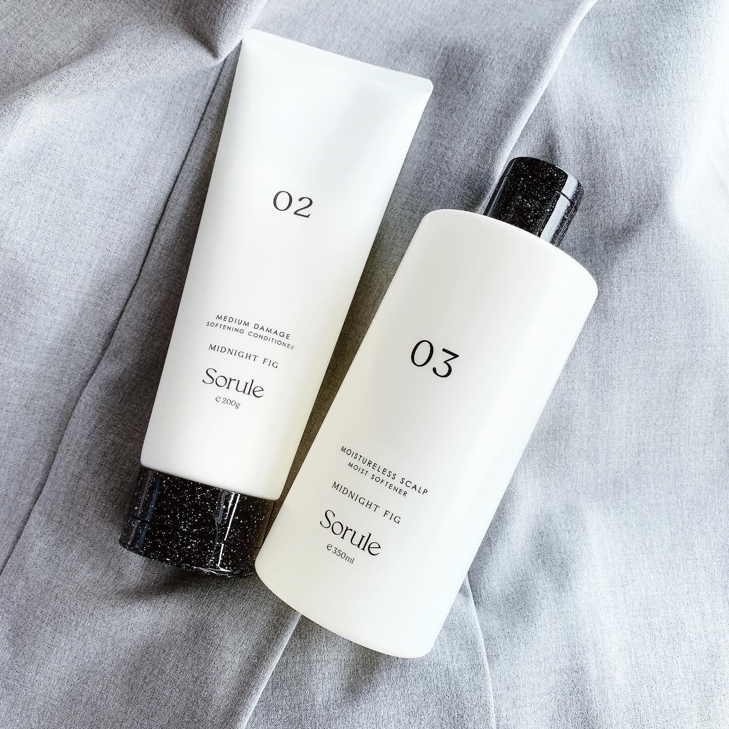 モイストソフナー 03モイスチャーレススカルプに星4個の評価をつけました
ソフニングコンディショナー 02ミディアムダメージに星3個の評価をつけました