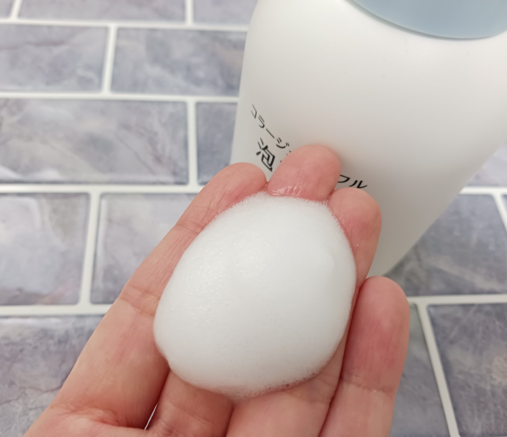 コラージュフルフル 泡石鹸/コラージュ/デリケートゾーンケアを使ったクチコミ（3枚目）