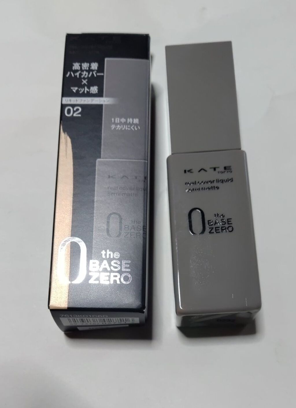 リアルカバーリキッド（セミマット）/KATE/リキッドファンデーションを使ったクチコミ（1枚目）