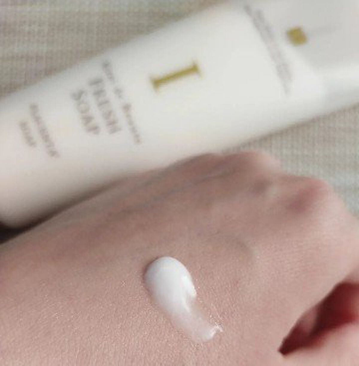 キレイ・デ・ボーテ フレッシュソープ/キレイ・デ・ラボ/洗顔フォームを使ったクチコミ（2枚目）