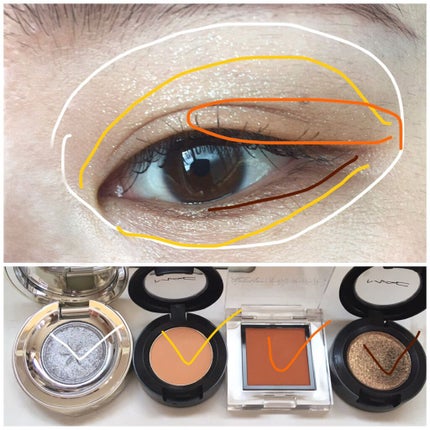 スモール アイシャドウ/M・A・C/単色アイシャドウを使ったクチコミ(8枚目)