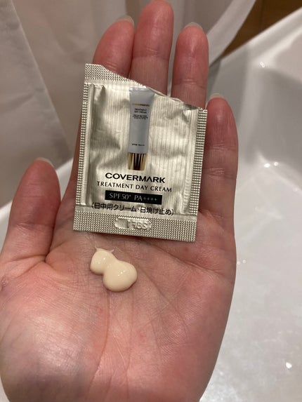 トリートメント デイ クリーム/COVERMARK/日焼け止めクリームを使ったクチコミ(3枚目)