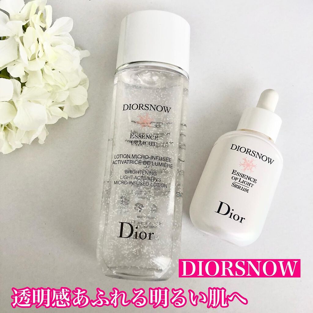スノー ライト エッセンス ローション (薬用化粧水) (医薬部外品)/Dior/化粧水を使ったクチコミ(1枚目)