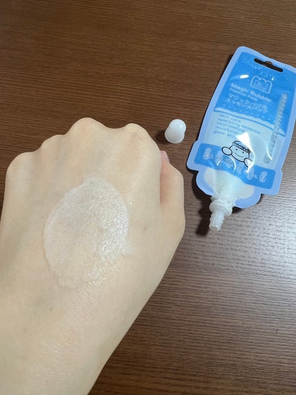 マジックバブルエッセンスパックMINI/BAKER7/シートマスク・パックを使ったクチコミ(3枚目)