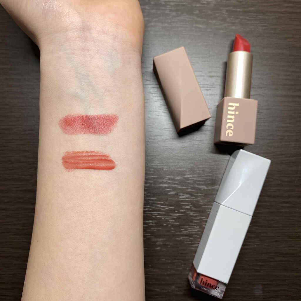 ムードインハンサーシアー/hince/口紅を使ったクチコミ(2枚目)