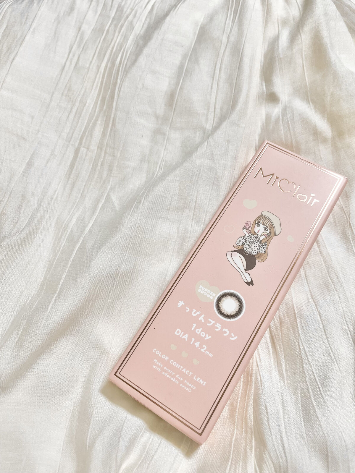 MiClair/MiClair/ワンデー（１DAY）カラコンを使ったクチコミ（3枚目）