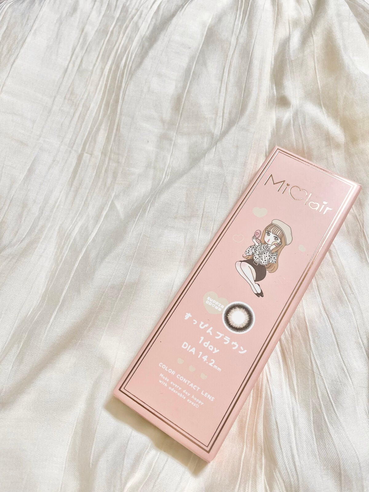 MiClair/MiClair/ワンデー(1DAY)カラコンを使ったクチコミ(3枚目)