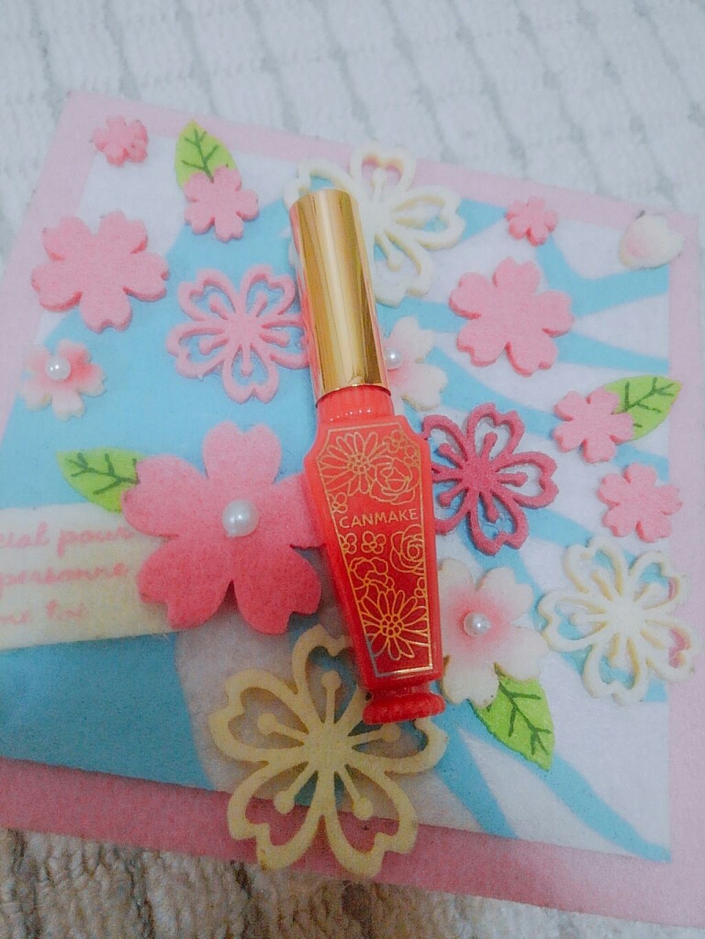 リップティントマット/キャンメイク/リップグロスを使ったクチコミ（1枚目）