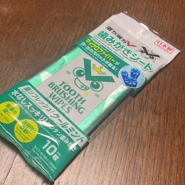 試してみた 歯磨きシート Daiso Lips