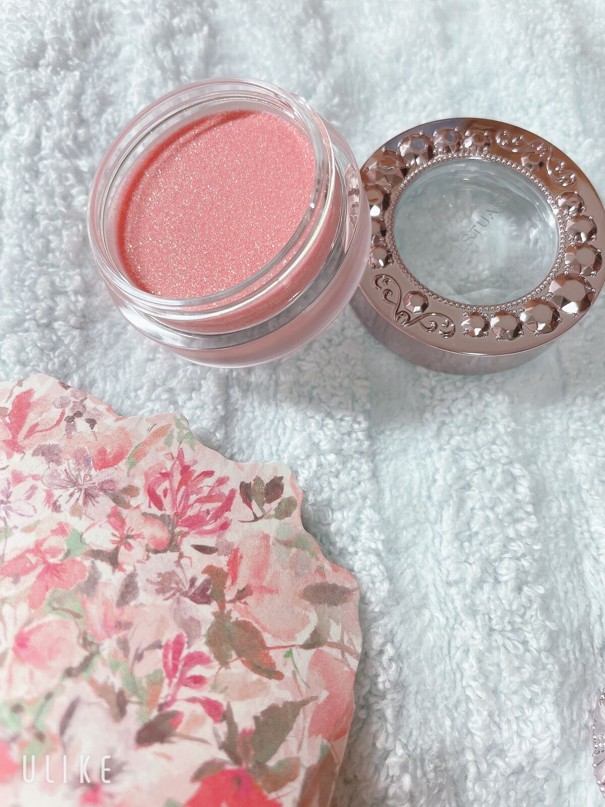 JILL STUART アイジュエルデュー&リップグロウ セラムバーム ミニ キット Ⅰのクチコミ「アイシャドウのラメ感が映らない！！でも伝えたい！！リップも凄いの！！長いけど読んで欲しい！

.....」（2枚目）