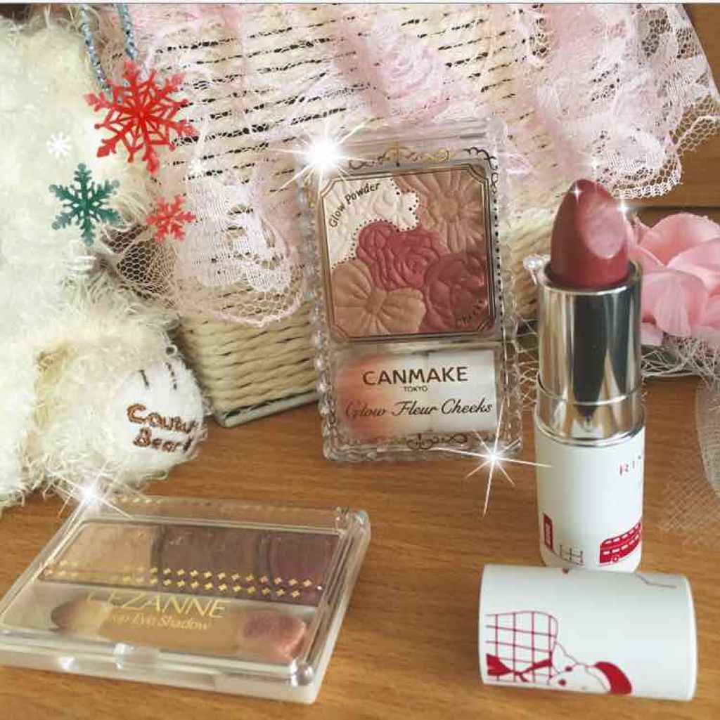 グロウフルールチークス/キャンメイク/パウダーチークを使ったクチコミ（1枚目）