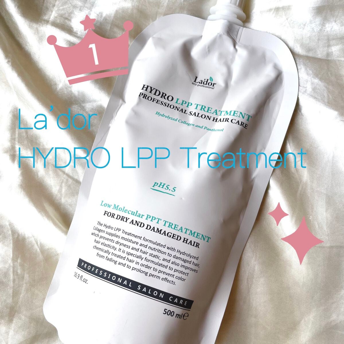 HYDRO LPP Treatment /La'dor/洗い流すヘアトリートメントを使ったクチコミ(1枚目)