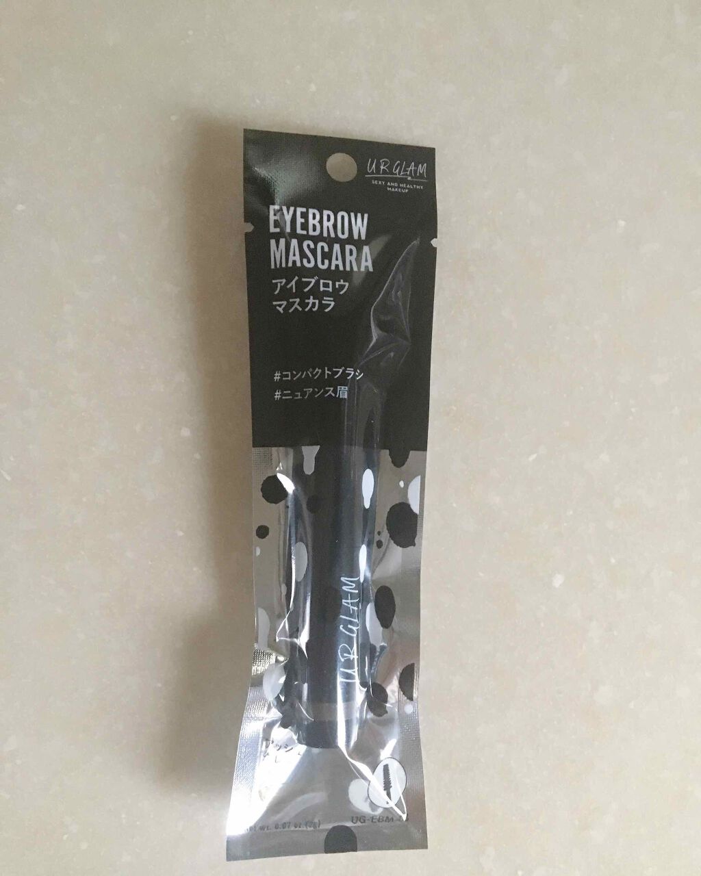 URGLAM　EYEBROW MASCARA a（アイブロウマスカラa）/U R GLAM/眉マスカラを使ったクチコミ（1枚目）
