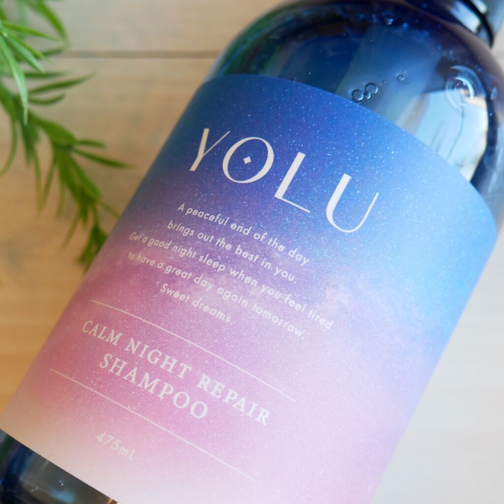 カームナイトリペアシャンプー／トリートメント/YOLU/市販シャンプーを使ったクチコミ（3枚目）