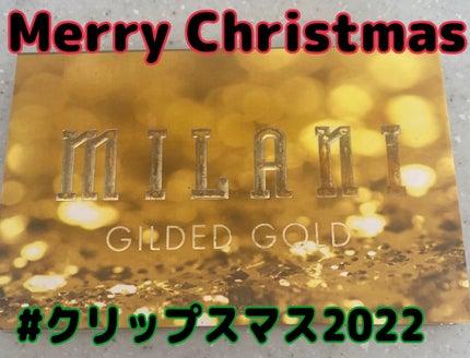 gilded gold/Milani Cosmetics/アイシャドウパレットを使ったクチコミ(1枚目)