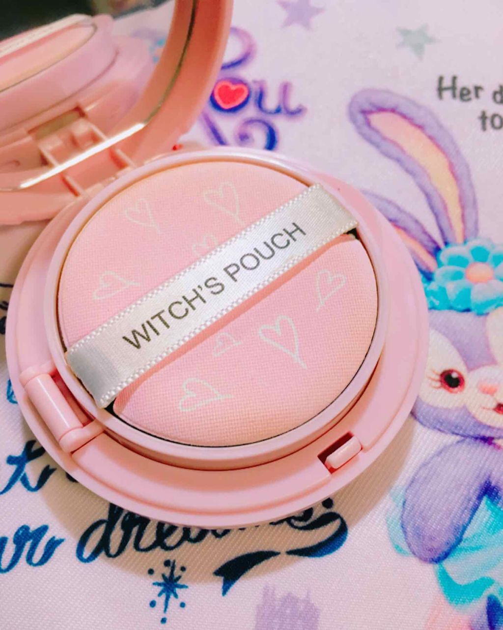 モイスチャーライズ カバー クッション/Witch's Pouch/クッションファンデーションを使ったクチコミ(2枚目)