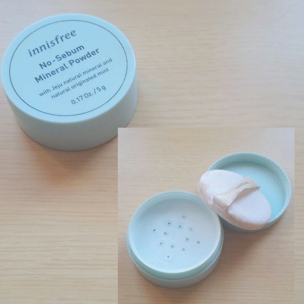ノーセバム ミネラルパウダー/innisfree/ルースパウダーを使ったクチコミ(5枚目)