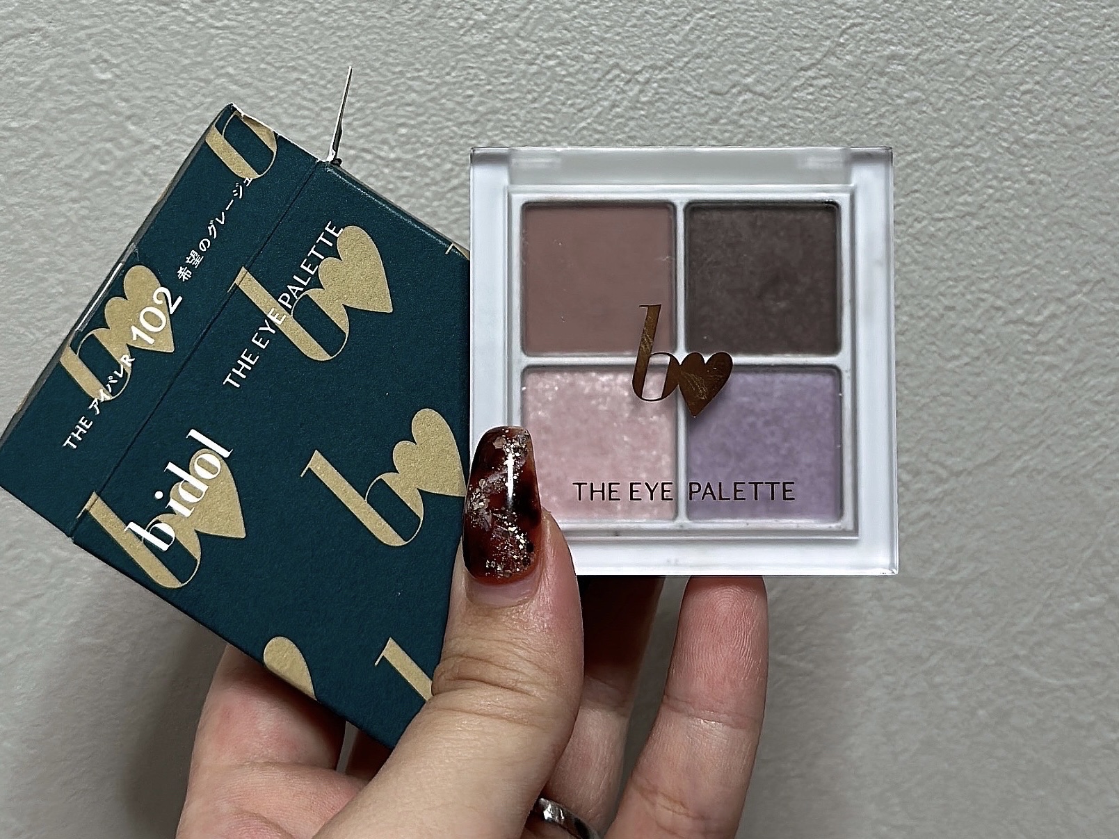 THE アイパレR/b idol/アイシャドウパレットを使ったクチコミ（1枚目）