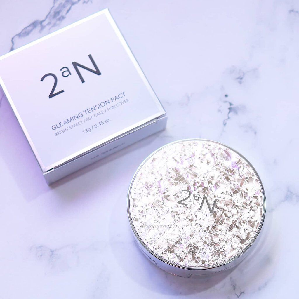 グリーミングテンションパクト/2aN/クリーム・エマルジョンファンデーションを使ったクチコミ（1枚目）