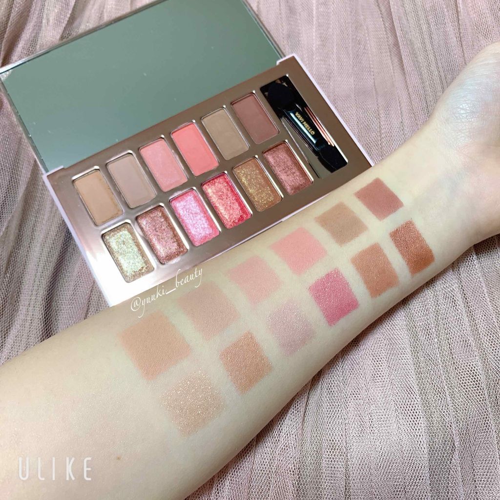 バレンタインボックス3ローズモーメント/VAVI MELLO/アイシャドウパレットを使ったクチコミ（3枚目）