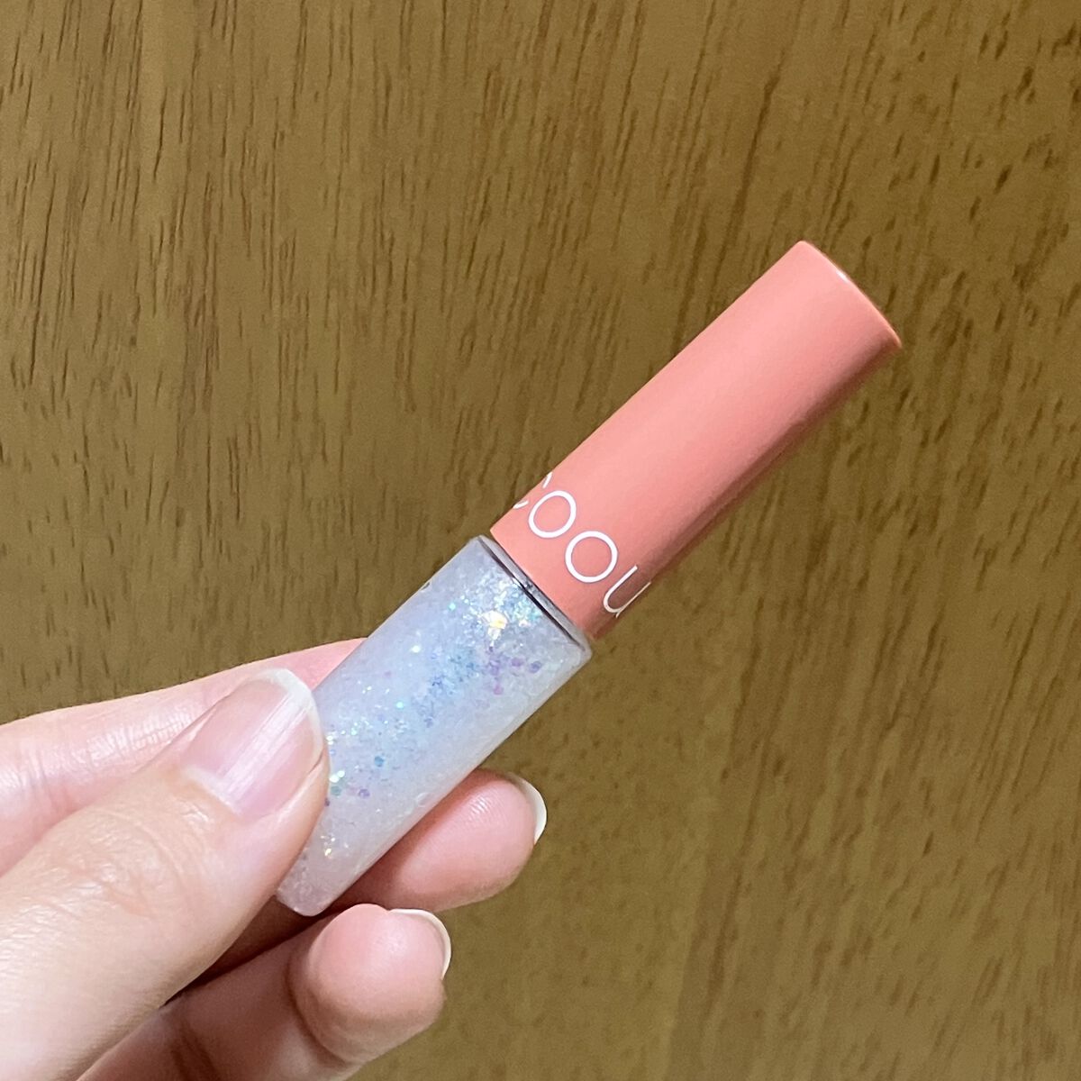 グリッターライナー 103 ホワイトダスト/coou/グリッターを使ったクチコミ（3枚目）