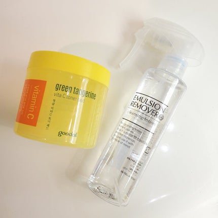 グリーンタンジェリン ビタCダークスポットケアパッド/goodal/トナーパッドを使ったクチコミ(1枚目)