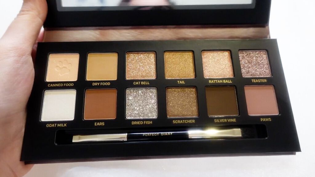 エクスプローラ12色 動物アイシャドウパレット/PERFECT DIARY/アイシャドウパレットを使ったクチコミ（3枚目）