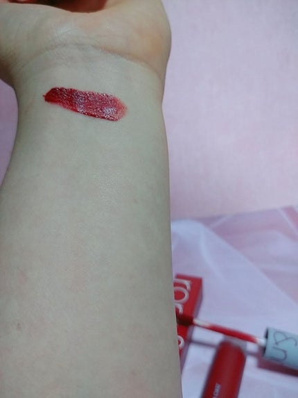 ゼロベルベットティント/rom&nd/リップティントを使ったクチコミ(2枚目)