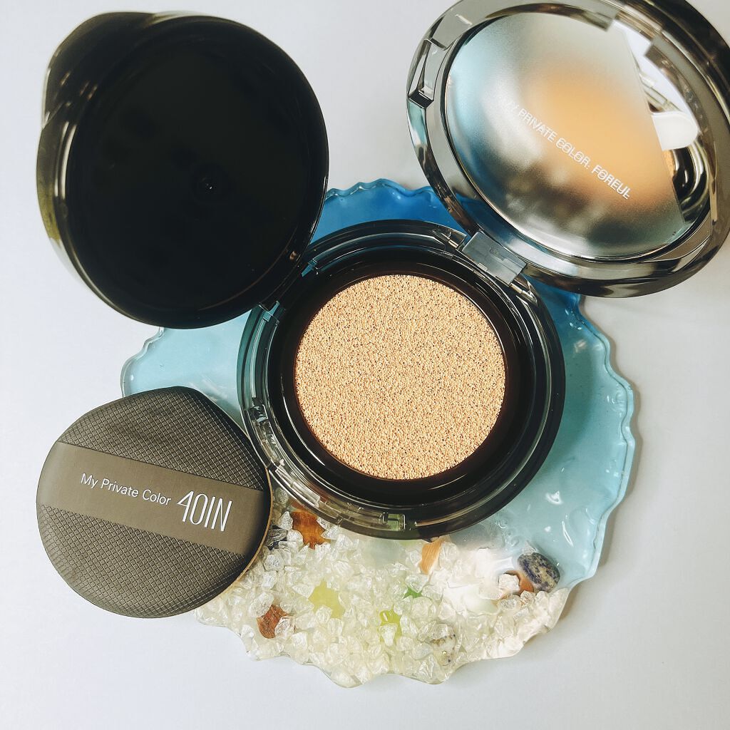 VEIL COVERFIT CUSHION/4OIN /クッションファンデーションを使ったクチコミ（2枚目）