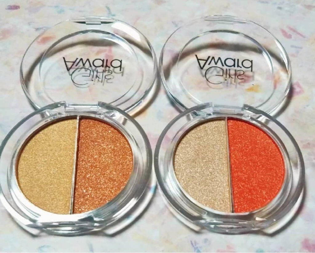  Girls Award デュアルアイシャドウ/crayontouch-me/アイシャドウパレットを使ったクチコミ（3枚目）