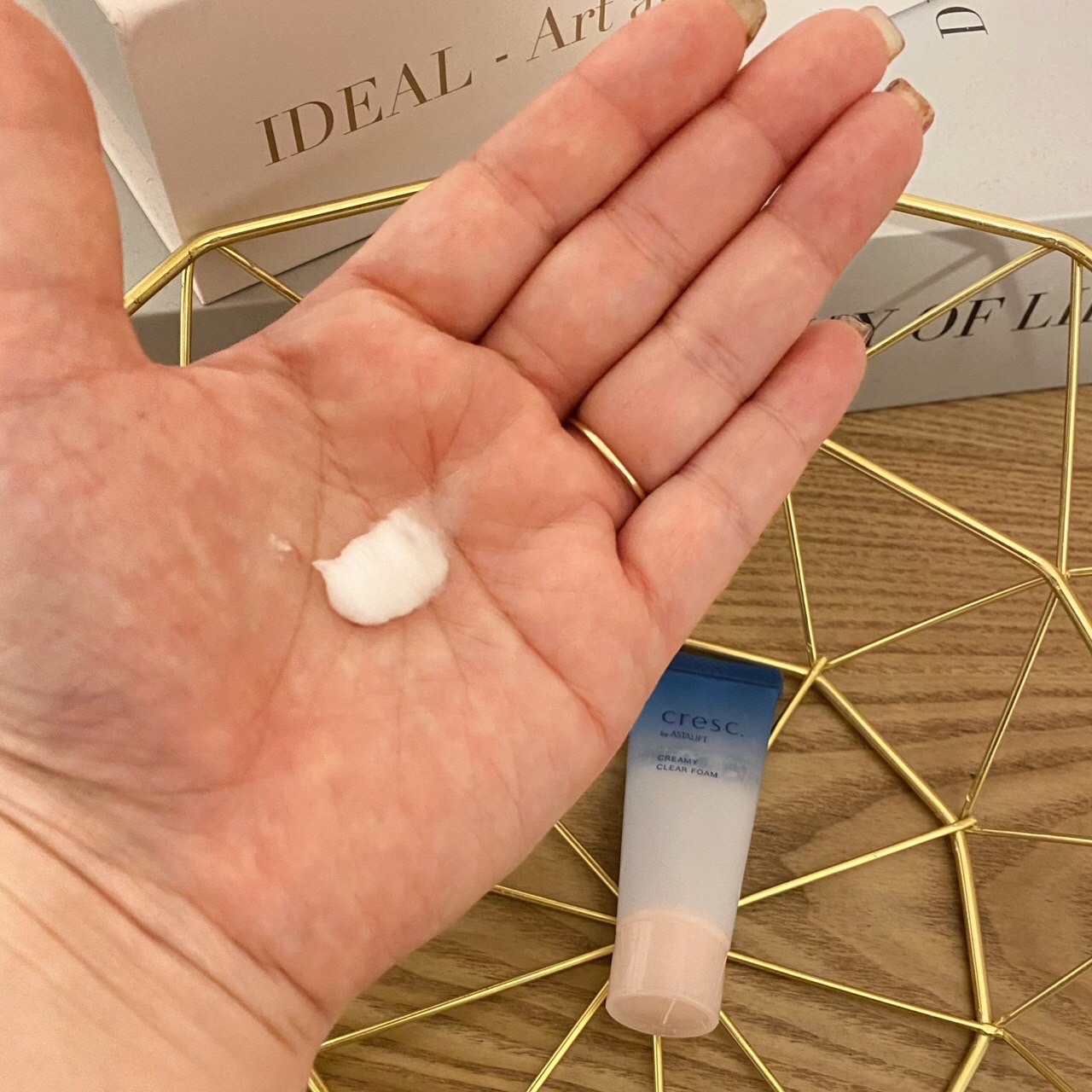 クリーミー クリアフォーム/cresc. by ASTALIFT/洗顔フォームを使ったクチコミ（2枚目）