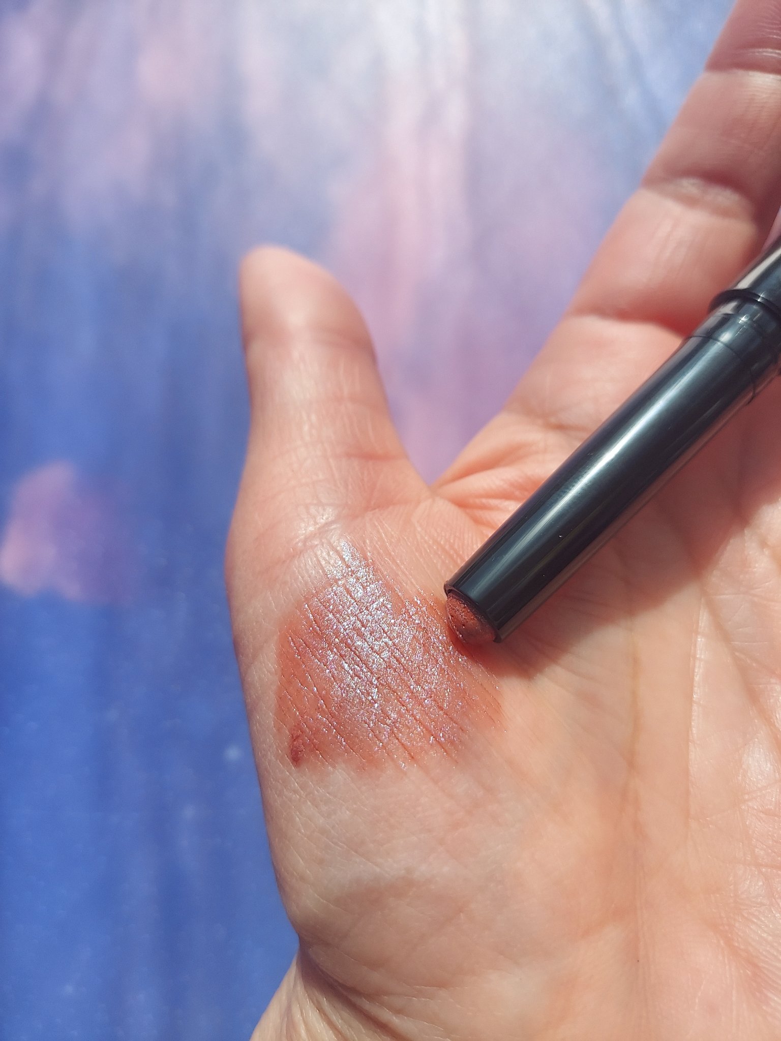 ケイト マグネットスティックシャドウ EX-1 パール系【パープル×ブルーパール系】/KATE/スティックアイシャドウを使ったクチコミ（3枚目）